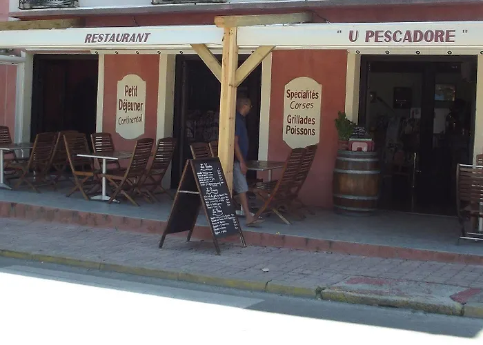 Restaurant Christophe Colomb Szálloda Calvi